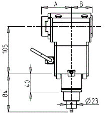 DOOSAN - BMT45 - Angetriebenen Werkzeughalter axial     
